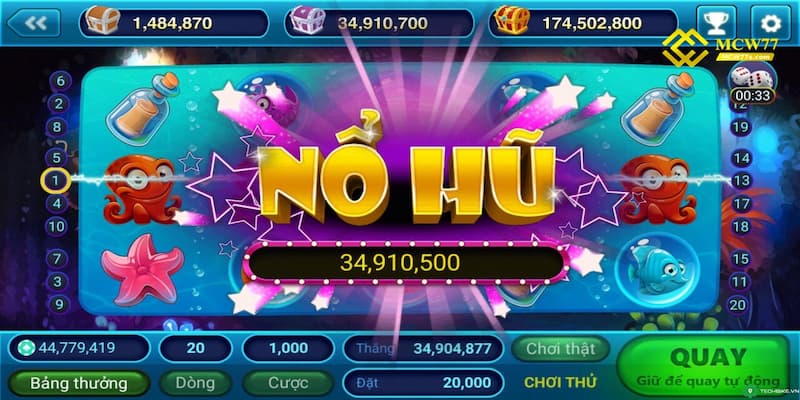 Các dòng game nổ hũ hấp dẫn tại Vivu88