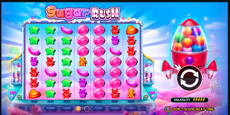 Sugar Rush có tỷ lệ trúng thưởng lớn