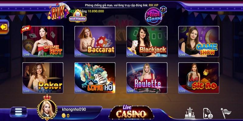 Nhận khuyến mãi khi tham gia Live Casino Rikvip thế nào?